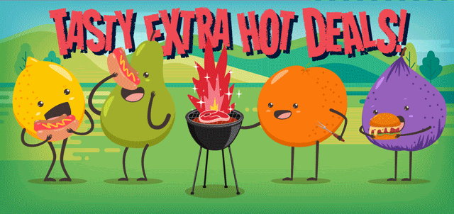 Tasty extra hot deals!
