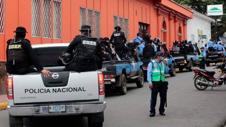 La polizia nazionale nicaraguense