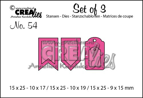 Set of 3 stansen no. 54, Accenten A