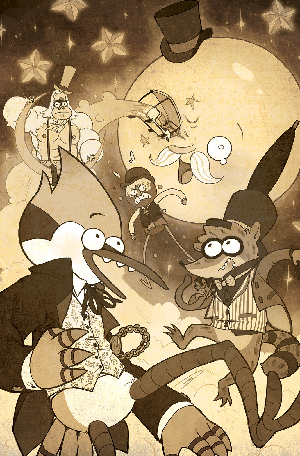 REGULAR SHOW #15 Cover C by T. Zysk