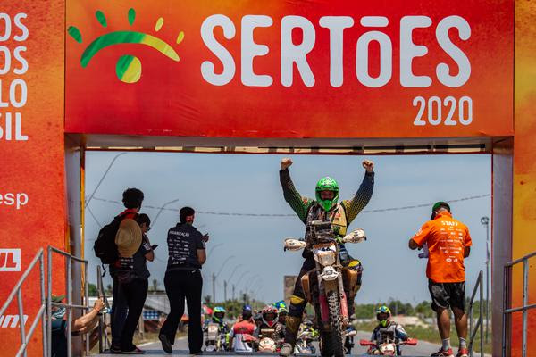 André Guerra #46 chegou a Barreirinhas (MA) com o quinto lugar no pódio da MT1 (Marcelo Machado/Fotop)