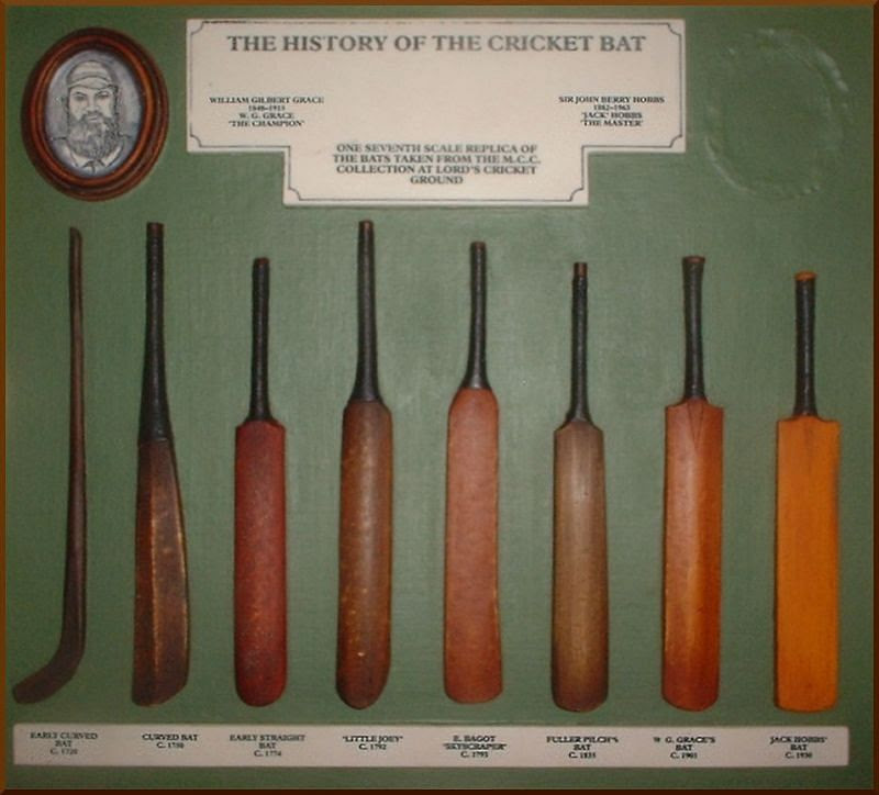 The 4 most unique bats in cricket history