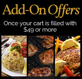 Add-On Offers, Once your cart is filled with $49 or more