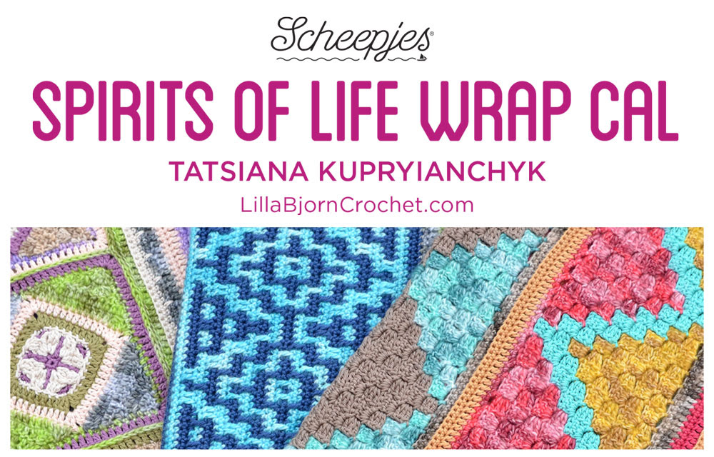 Scheepjes presenteert Spirits of Life Wrap CAL by Lillabjorn Crochet