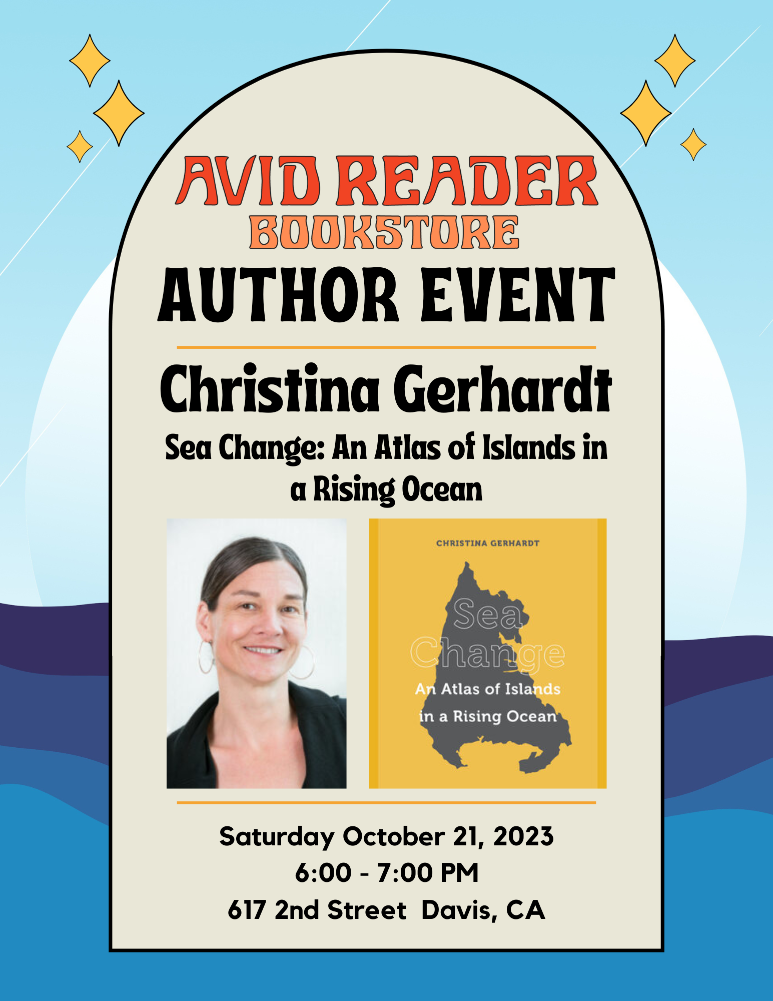Christina Gerhardt at the Avid Reader