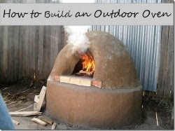 How to Build an Outdoor Mud Oven