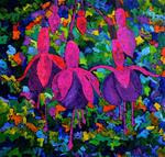 Fuschia flowers - Posted on Friday, January 30, 2015 by Pol Ledent