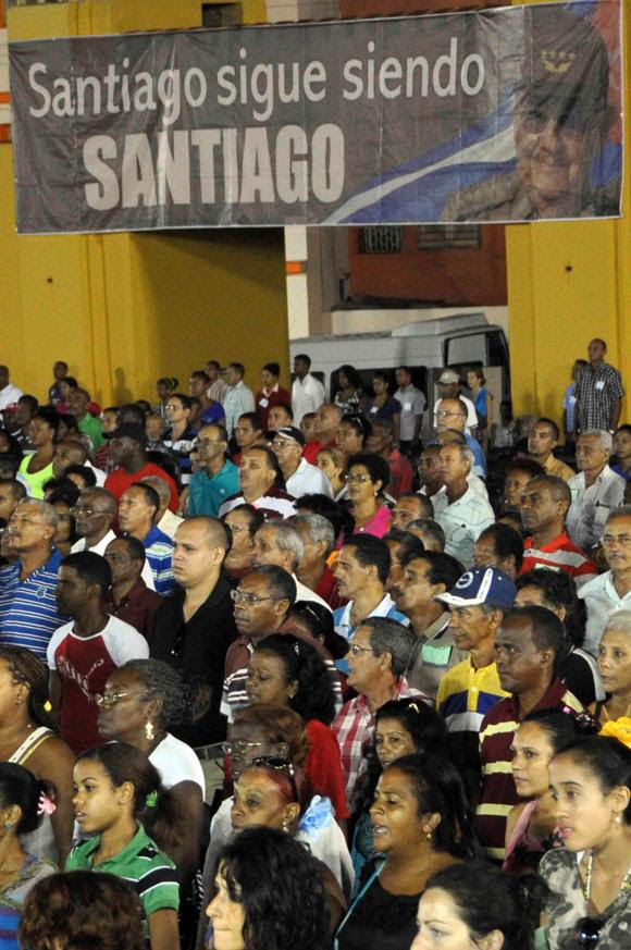 SANTIAGO DE CUBA-ACTO CENTRAL POR EL DIA DE LA REBELDIA NACIONAL 3