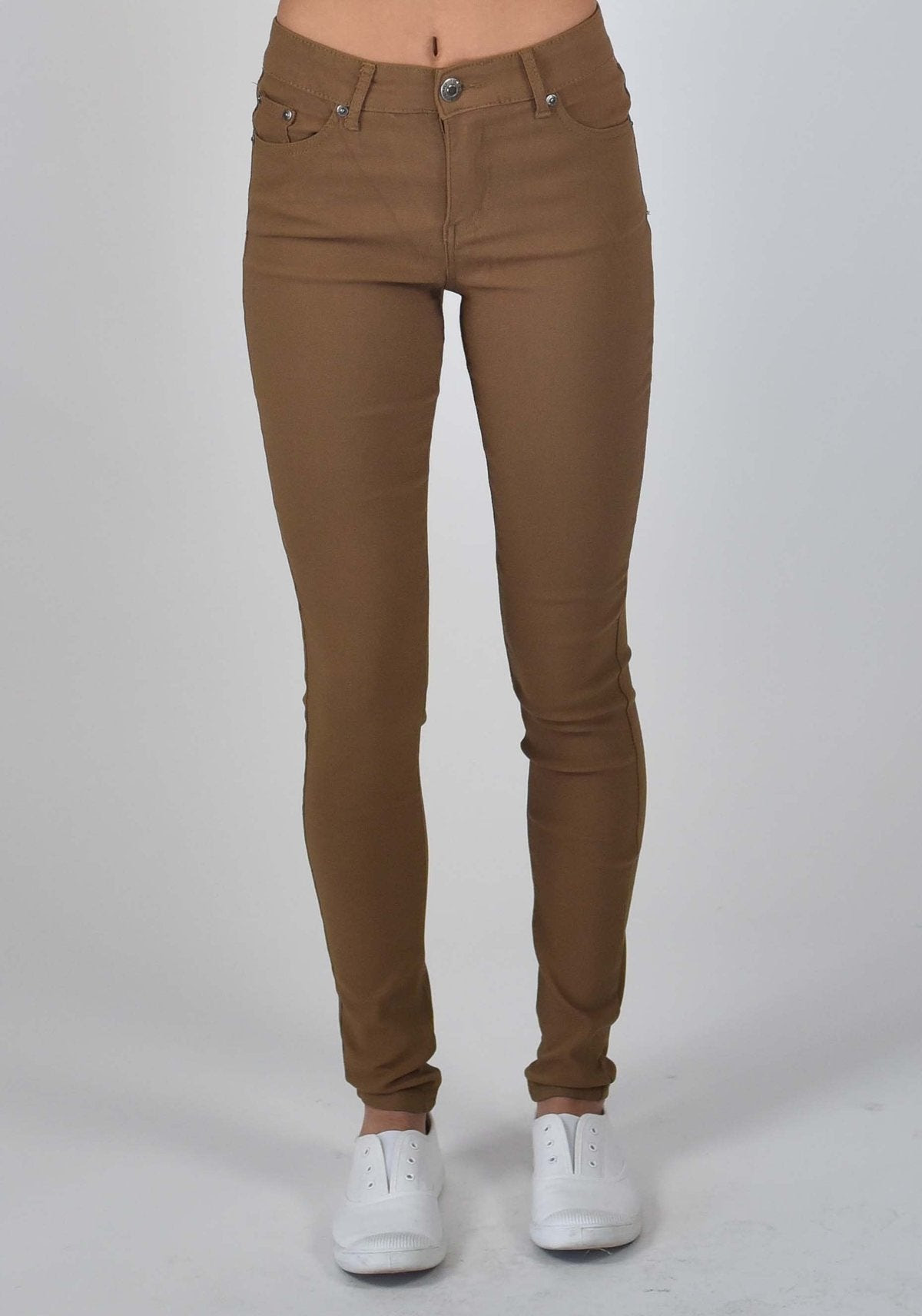 Carousel essentials Super Stretch Jean in Caramel