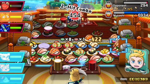 The Sushi Striker: The Way of Sushido for Nintendo Switch and 3DS