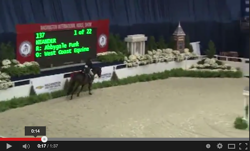 Watch Abbygale Funk and Neander in their high score stake round!