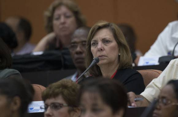 Josefina Vidal, directora general de Estados Unidos en la Cancillería cubana. Foto: Ismael Francisco/ Cubadebate
