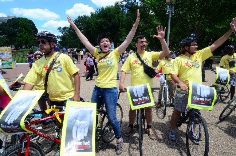 Solidaridad con Los Cinco los cinco 10