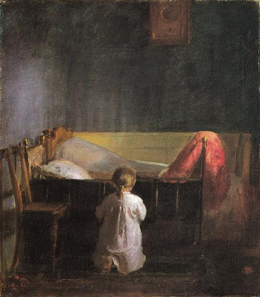 Evening Prayer, 1888 - Anna Ancher