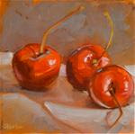 Three Cherries - Posted on Saturday, February 7, 2015 by Jane Robertson