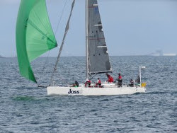 J/122 JOSS winning Fremantle, Western Australia regatta