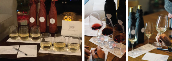 Claiborne & Churchill Blind Tasting Challange Claiborne & Churchill Blind Tasting Challange