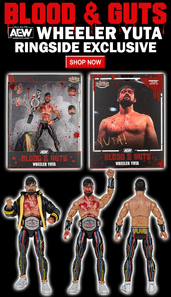 RINGSIDE COLLECTIBLES RELEASES FIRST LOOK AT AEW EXCLUSIVE WHEELER YUTA ...