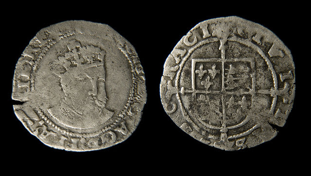 Henry VIII silver coin