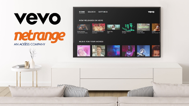 Vevo expands global reach through partnership with NetRange that further accelerates the app driven renaissance of Music on the TV.png