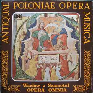 Opera Omnia (Vinyl, LP, Album) album cover