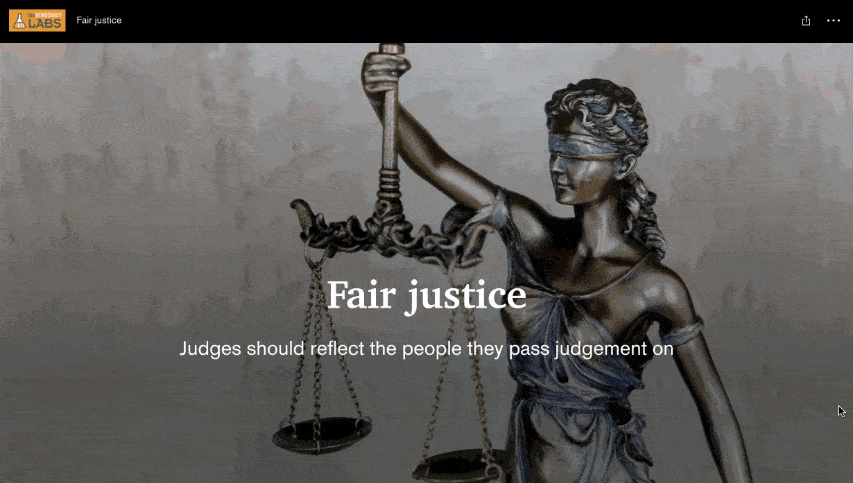 Make the Supreme Court and justices reflect military