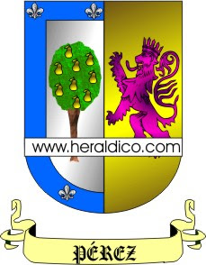 heraldica apellido Pérez