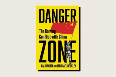 Book cover of Danger Zone: The Coming Conflict with China
