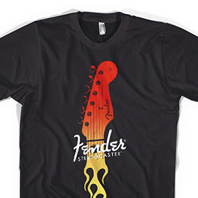 Fender - Flaming Stratocaster
