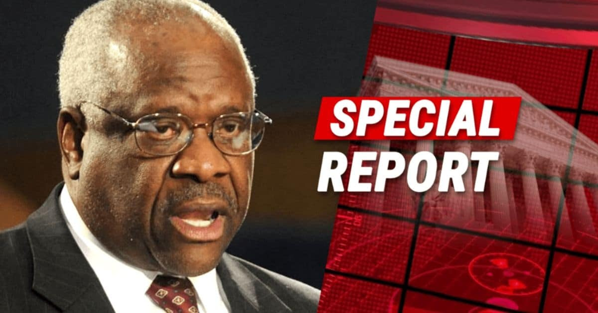Clarence Thomas Gives Major Health Update - Then Democrats Go On A Despicable Attack