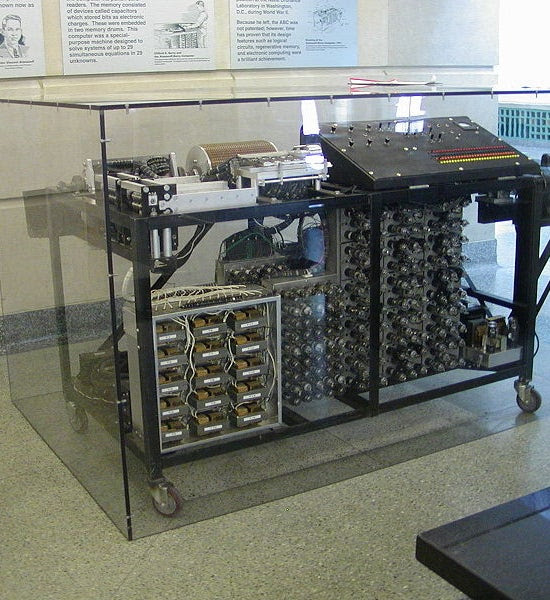 Replica of Atanasoff computer at Iowa State (Wikipedia)