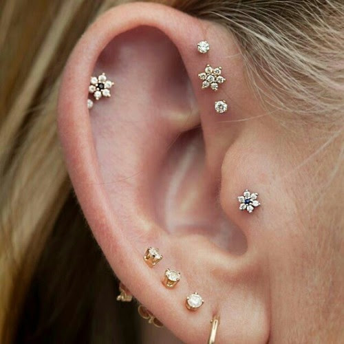 Image result for ear studs