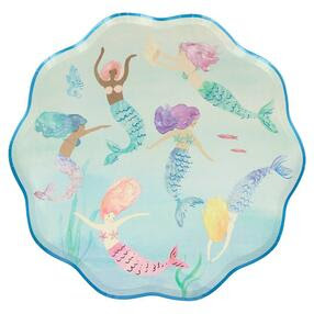 Meri Meri Mermaid Swimming Plates