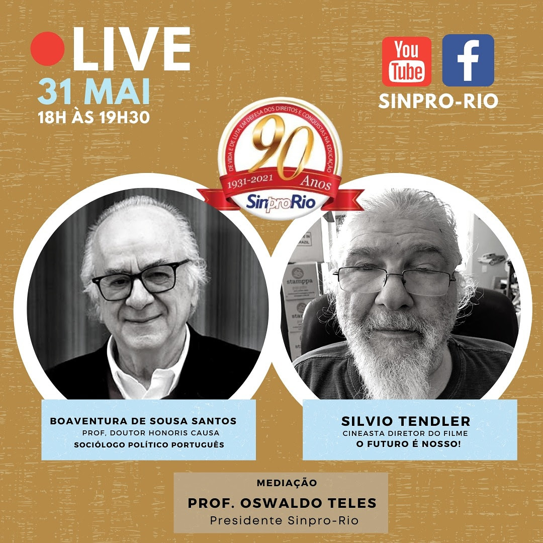 Live dos 90 ANOS do Sinpro-Rio!