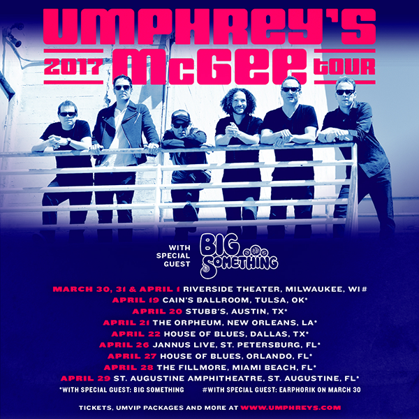 2017 tour dates