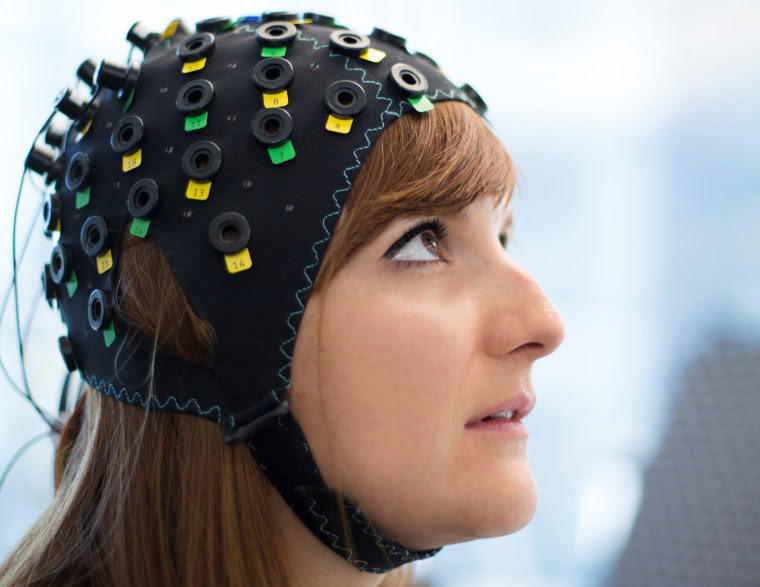 Image: The NIRS/EEG brain-computer interface system