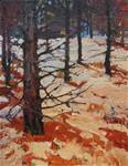 "Wenatchee Pine Forest"  oil, landscape painting by Robin Weiss - Posted on Sunday, March 1, 2015 by Robin Weiss