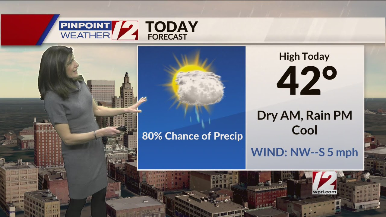 Weather Now: Dry Start, Chilly Rain in the Afternoon/Evening