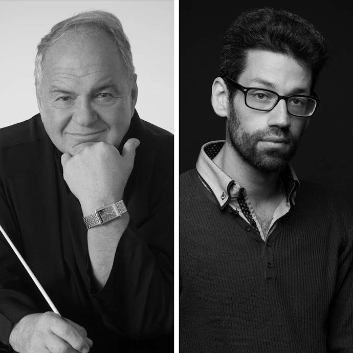 Jaime Laredo by Christian Steiner, Jonathan Biss by Benjamin Ealovega