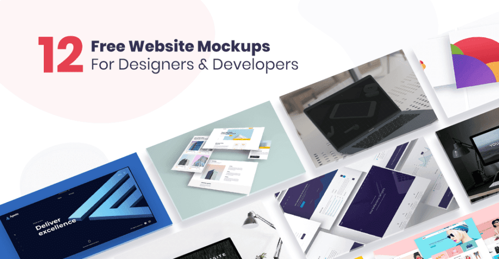12 Free Website Mockups For Designers & Developers B3 Multimedia