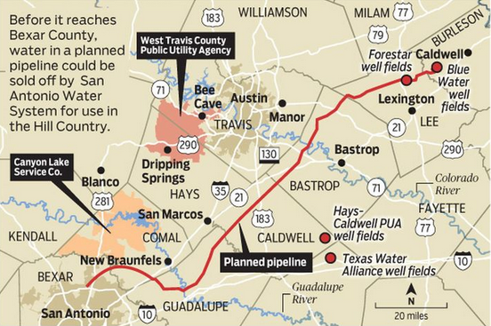 San Antonio's new pipeline project could have profound impacts on the region's water supplies.