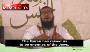 Islamic scholar: ‘The Quran has raised us to be the enemies of the Jews. They are the most evil of creatures.’