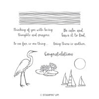 Lilypad Lake Cling-Mount Stamp Set Lilypad Lake Cling-Mount Stamp Set