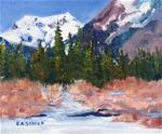 Gold Creek Plein Air Sketch - Posted on Friday, February 27, 2015 by Elisabeth Seeger