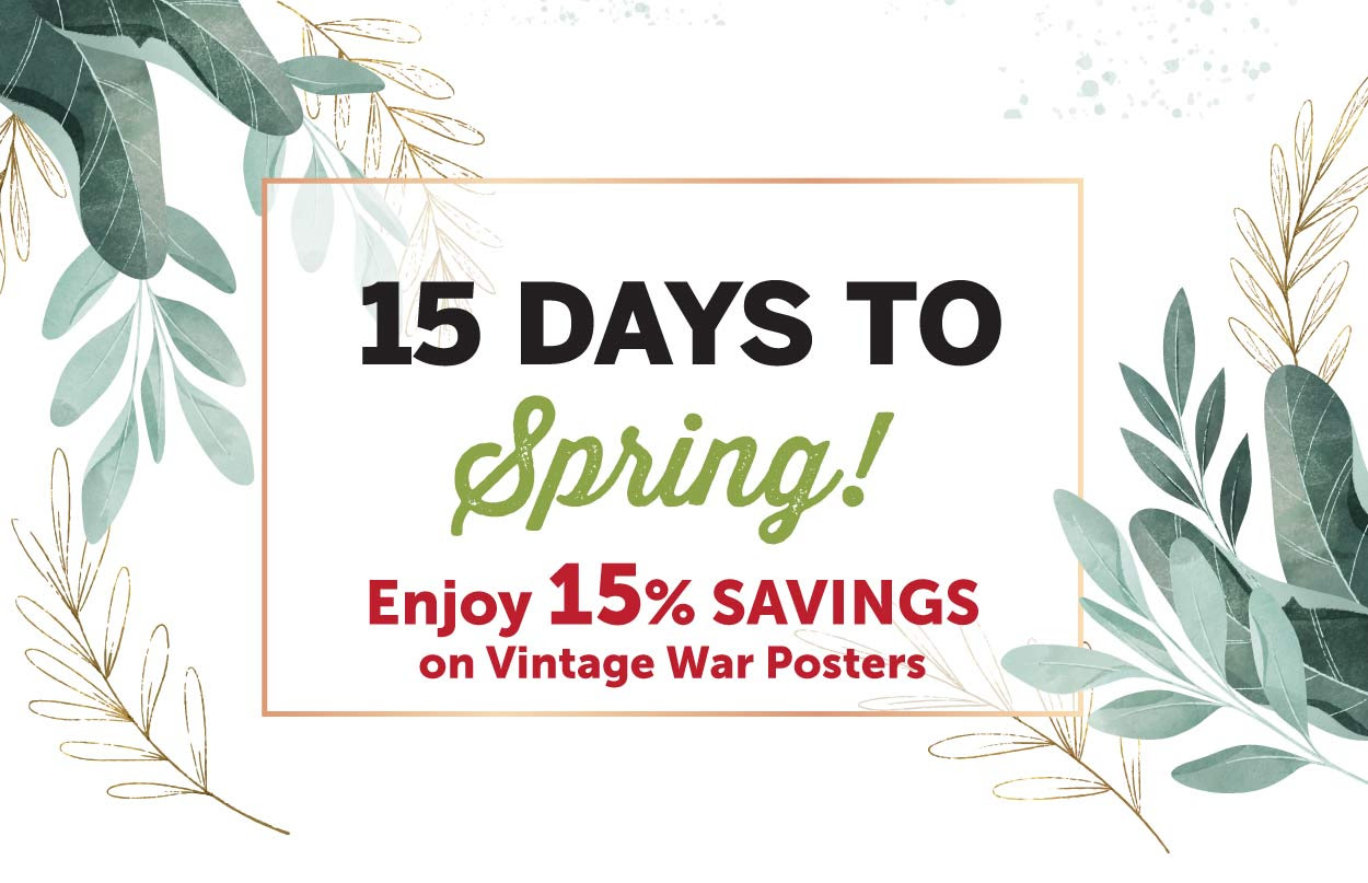 15% off on vintage posters