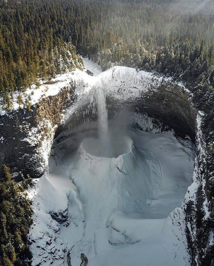 Nature’s Wonders Helmcken Falls in Canada