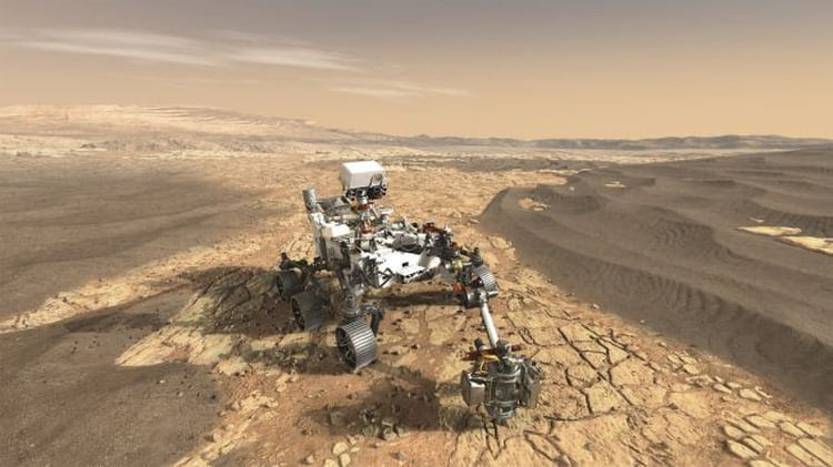 Con varios robots sobre la superficie de Marte, el estudio de nuestro vecino planeta se profundizará (NASA)
