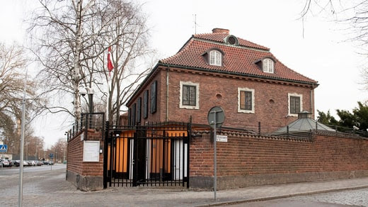 Turkish Embassy in Stockholm.