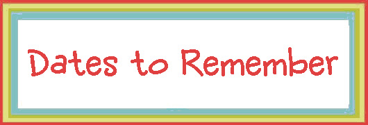 Quotes about Remembering important dates (21 quotes)