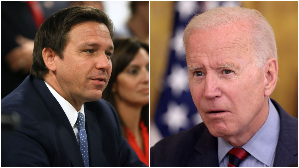 ‘I Guess I Should Have Been On The Beach In Delaware’: DeSantis Trolls Biden After Dems Falsely Slam Him For Absence